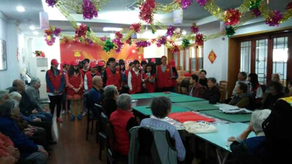 金秋送暖，情系重陽 商學院團總支舉辦志愿服務實踐活動暨競賽組織